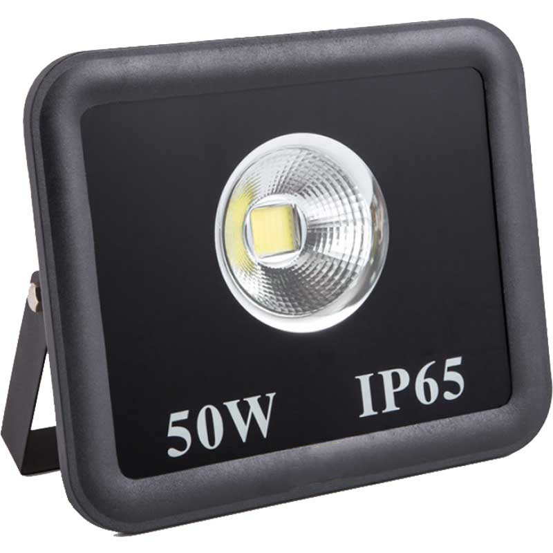 Đèn pha LED ngoài trời 100W - IP65 pha tròn (2*50w)